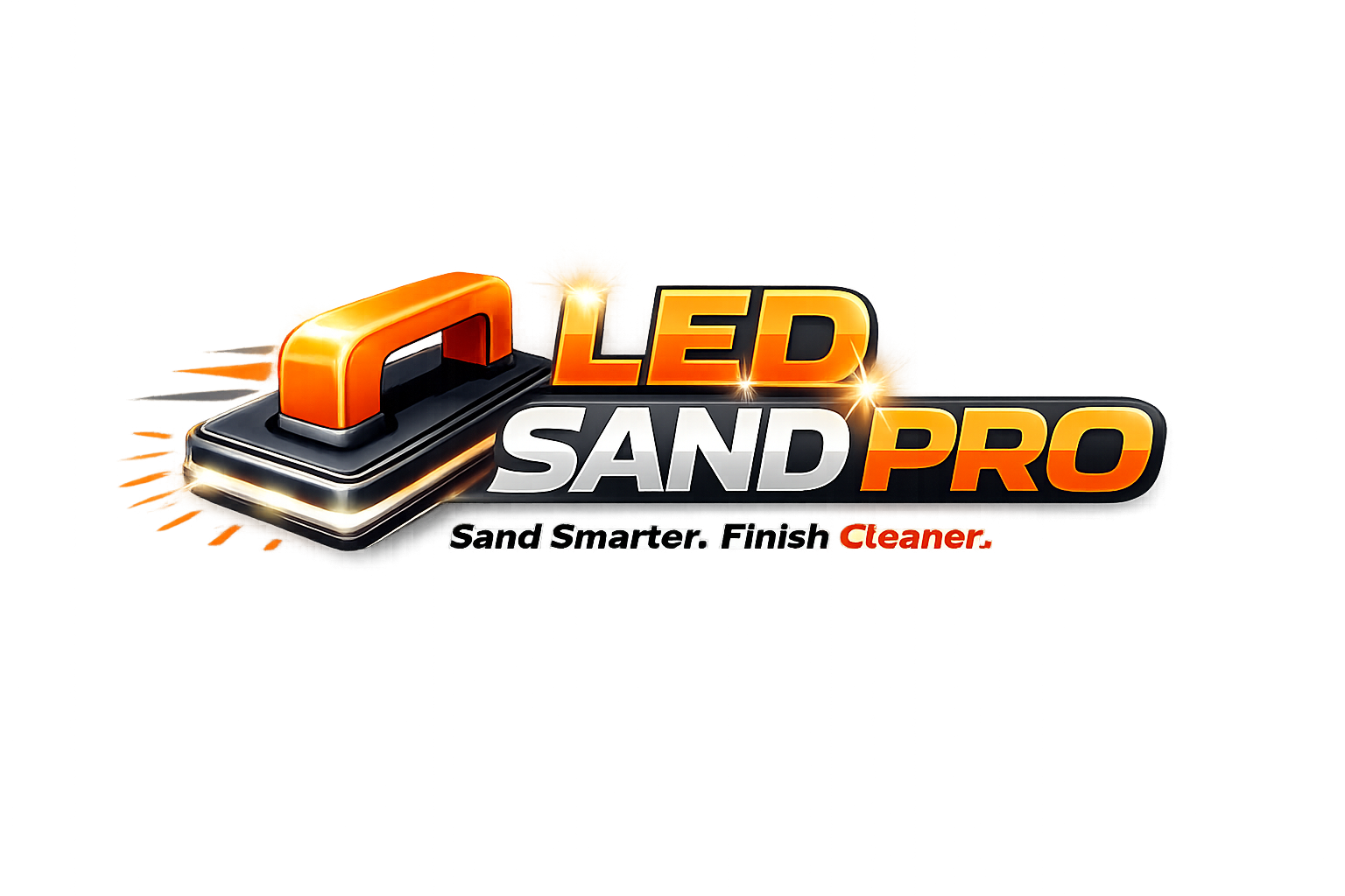 Led SandPro logo